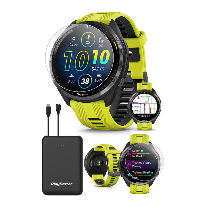 Garmin Forerunner 965 GPS Running & Triathlon Smartwatch (Certified Pre-Owned)