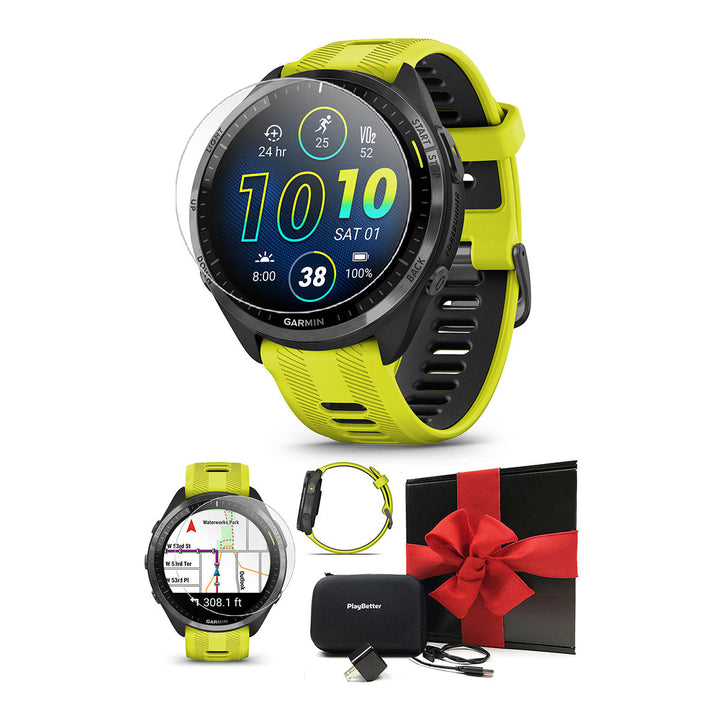Garmin Forerunner 965 GPS Running & Triathlon Smartwatch (Certified Pre-Owned)
