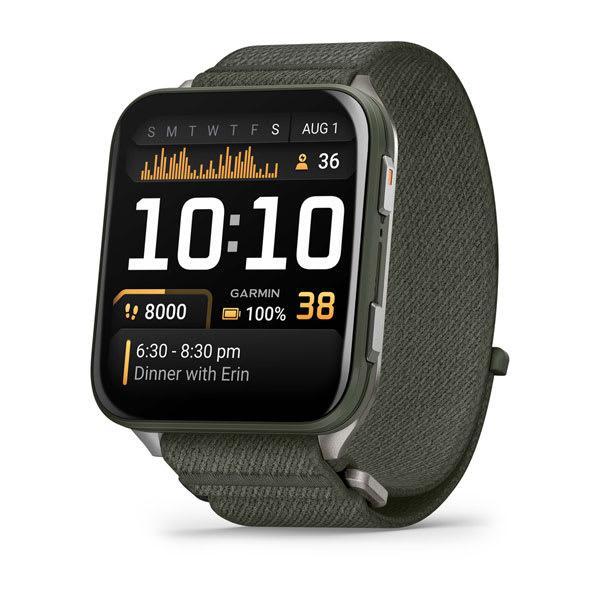 Garmin Venu X1 2-Inch AMOLED Titanium Caseback Fitness Smartwatch