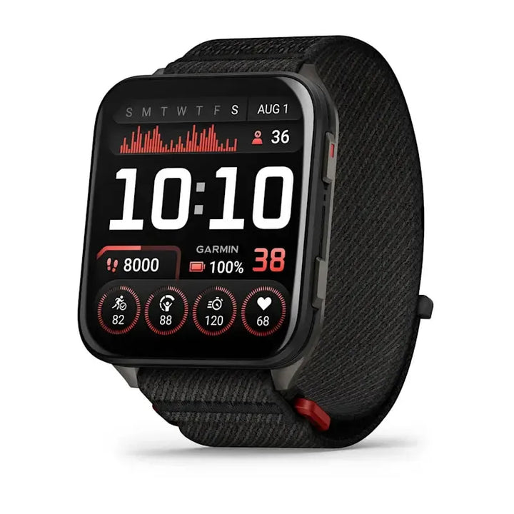 Garmin Venu X1 2-Inch AMOLED Titanium Caseback Fitness Smartwatch