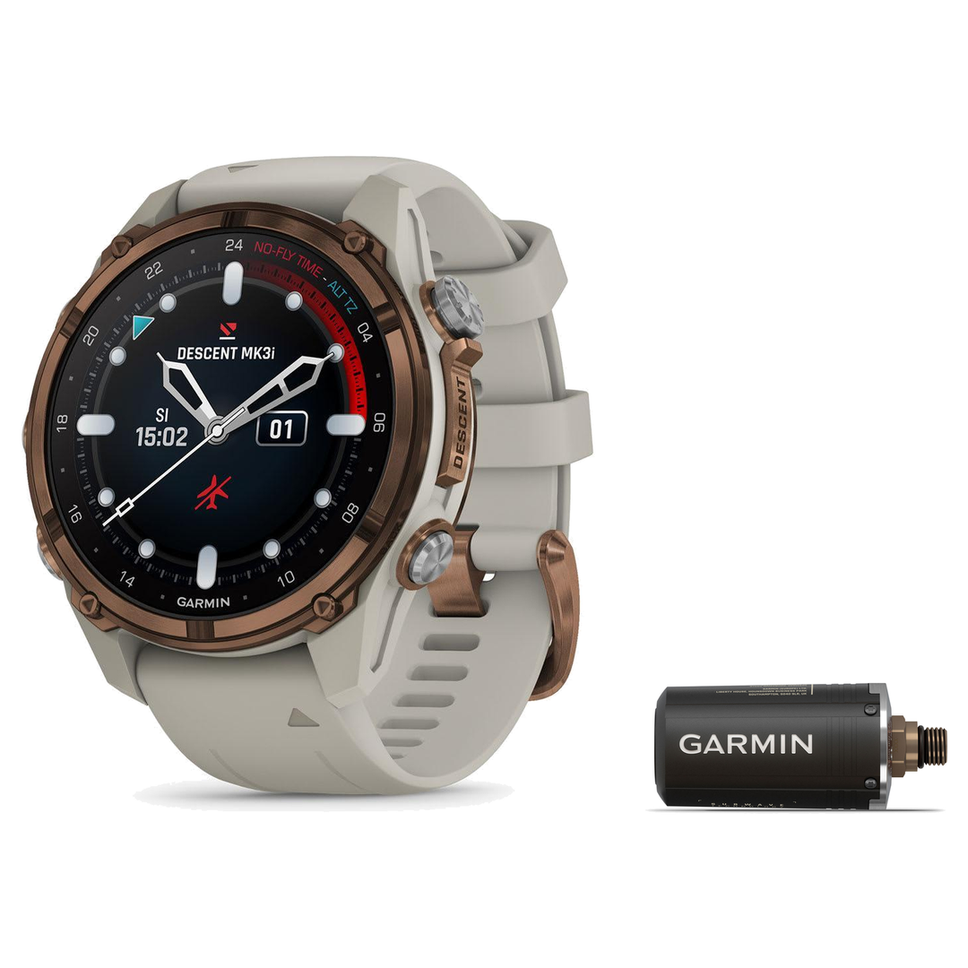 Garmin Descent Mk3i Dive Computer + Descent T2 Transceiver Package