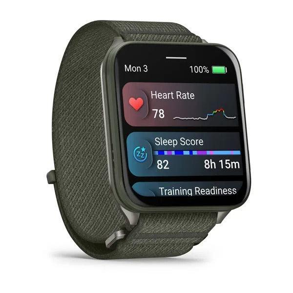Garmin Venu X1 2-Inch AMOLED Titanium Caseback Fitness Smartwatch