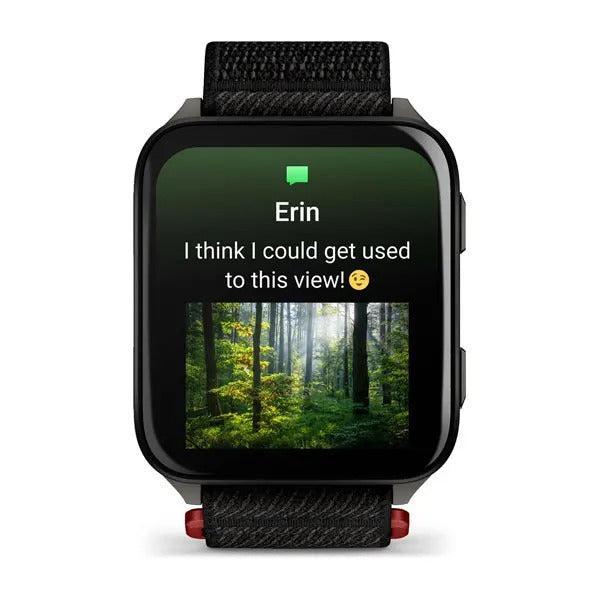 Garmin Venu X1 2-Inch AMOLED Titanium Caseback Fitness Smartwatch