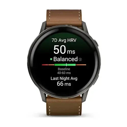 Garmin Venu 4 - 45mm AMOLED GPS Smartwatch with LED Flashlight