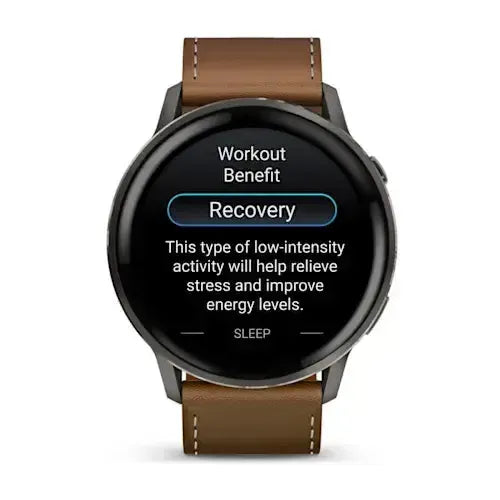 Garmin Venu 4 - 45mm AMOLED GPS Smartwatch with LED Flashlight
