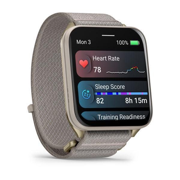 Garmin Venu X1 2-Inch AMOLED Titanium Caseback Fitness Smartwatch