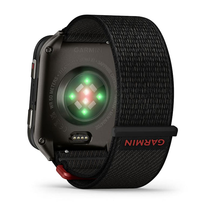 Garmin Venu X1 2-Inch AMOLED Titanium Caseback Fitness Smartwatch