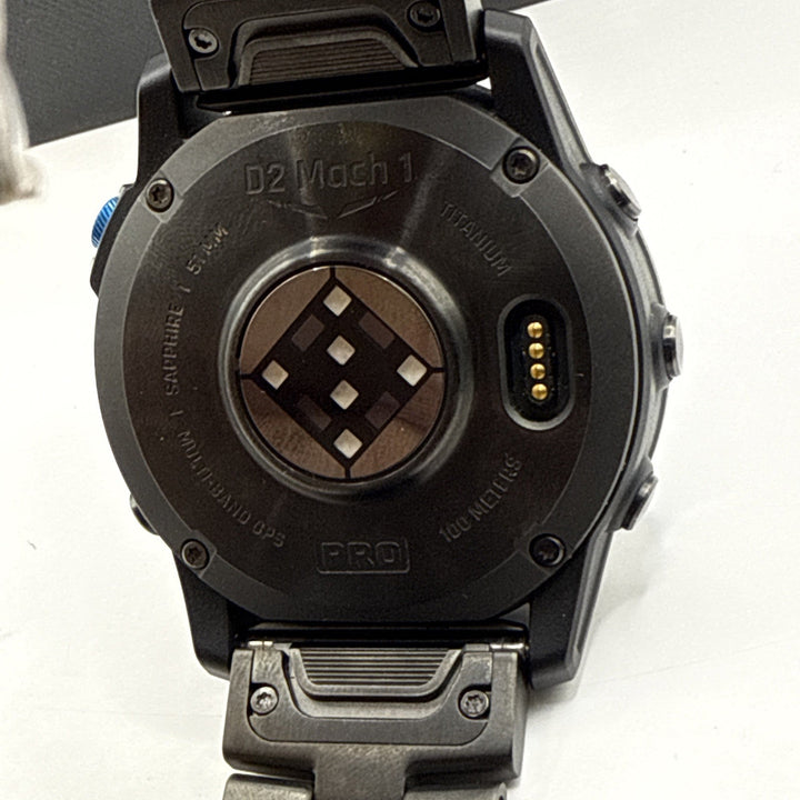 Garmin D2 Mach 1 Pro 51mm Aviator Smartwatch with Black Sport Band