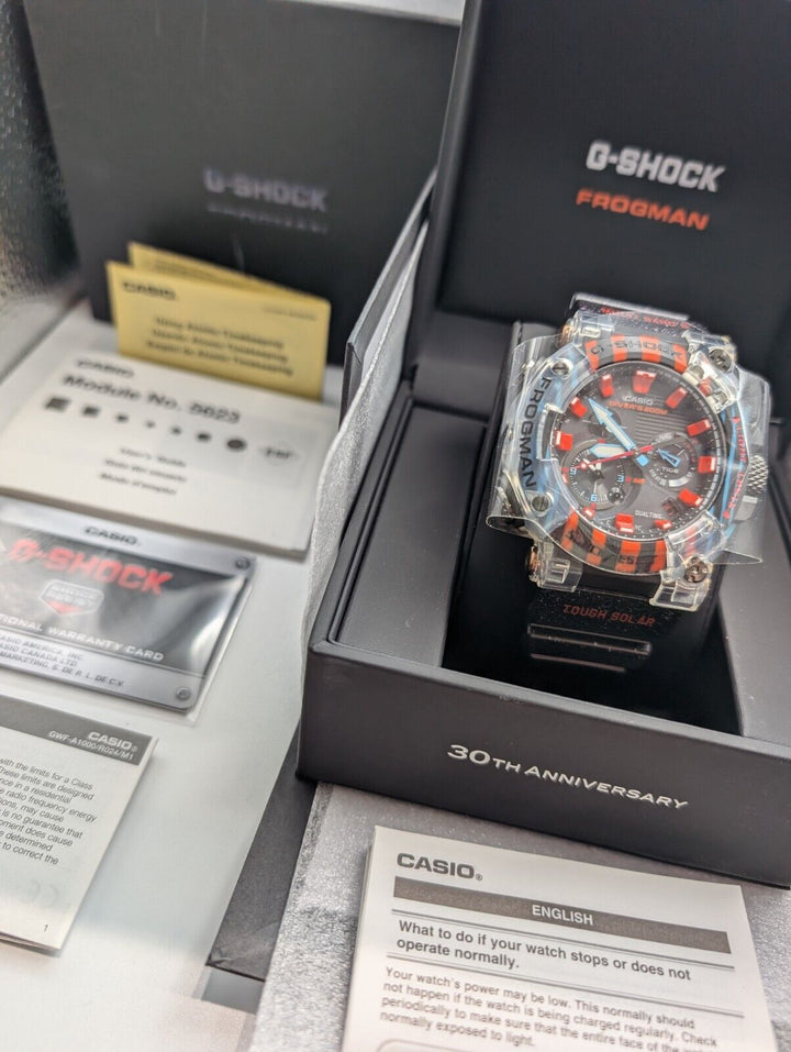 CASIO G-SHOCK FROGMAN 30th ANNIVERSARY GWFA1000APF1  WATCH  LIMITED EDITION NEW