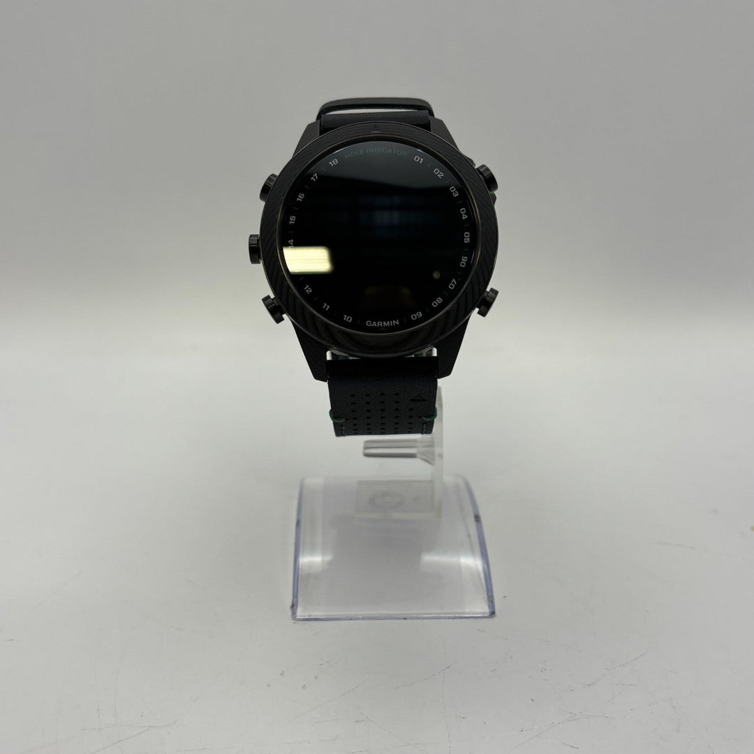Garmin MARQ Golfer (Gen 2) Carbon Edition w/ Black Band (GPS) - Excellent