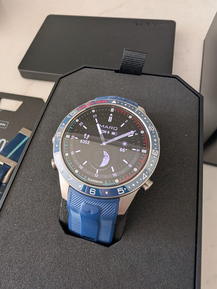 Garmin MARQ Captain Gen 2 Modern Tool Watch Fitness Smartwatch