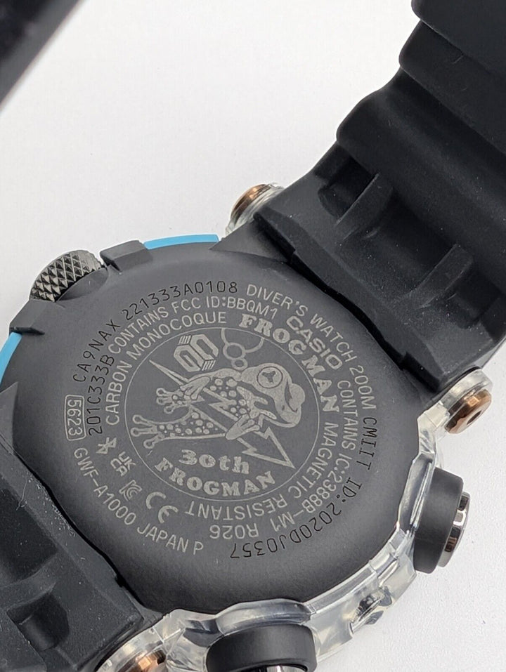 CASIO G-SHOCK FROGMAN 30th ANNIVERSARY GWFA1000APF1  WATCH  LIMITED EDITION NEW