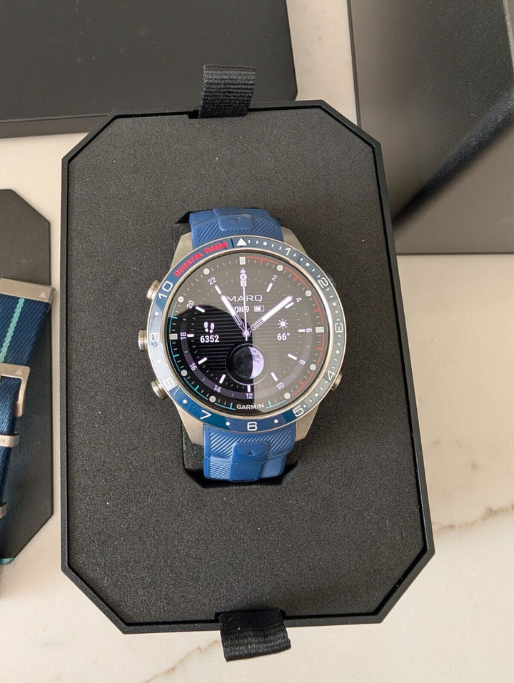 Garmin MARQ Captain Gen 2 Modern Tool Watch Fitness Smartwatch