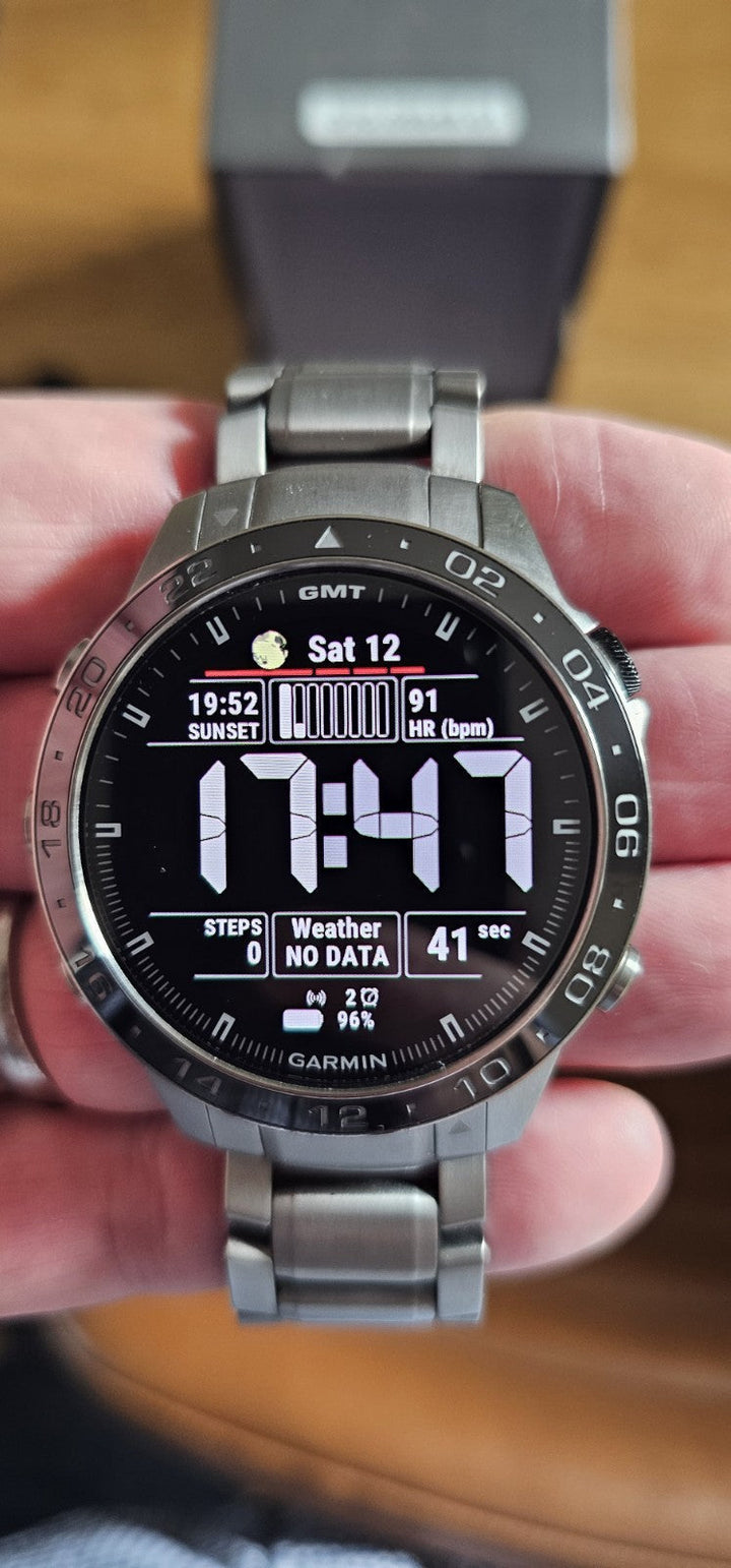 Garmin Marq Aviator Gen 2 Men's Titanium Watch 010-02648-01