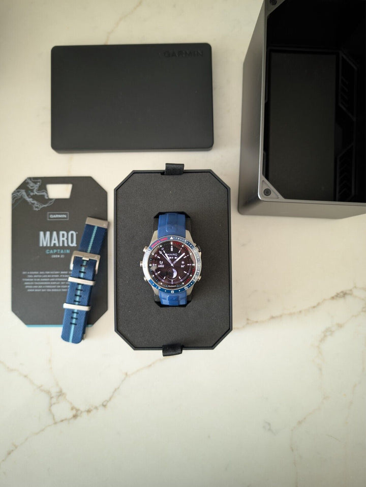 Garmin MARQ Captain Gen 2 Modern Tool Watch Fitness Smartwatch