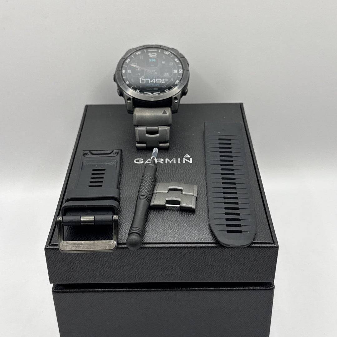 Garmin D2 Mach 1 Pro 51mm Aviator Smartwatch with Black Sport Band