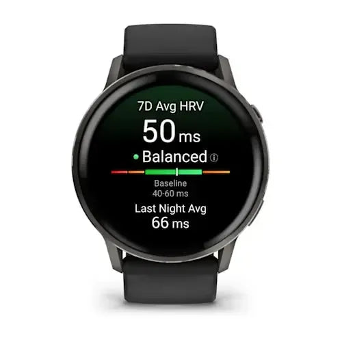 Garmin Venu 4 - 45mm AMOLED GPS Smartwatch with LED Flashlight