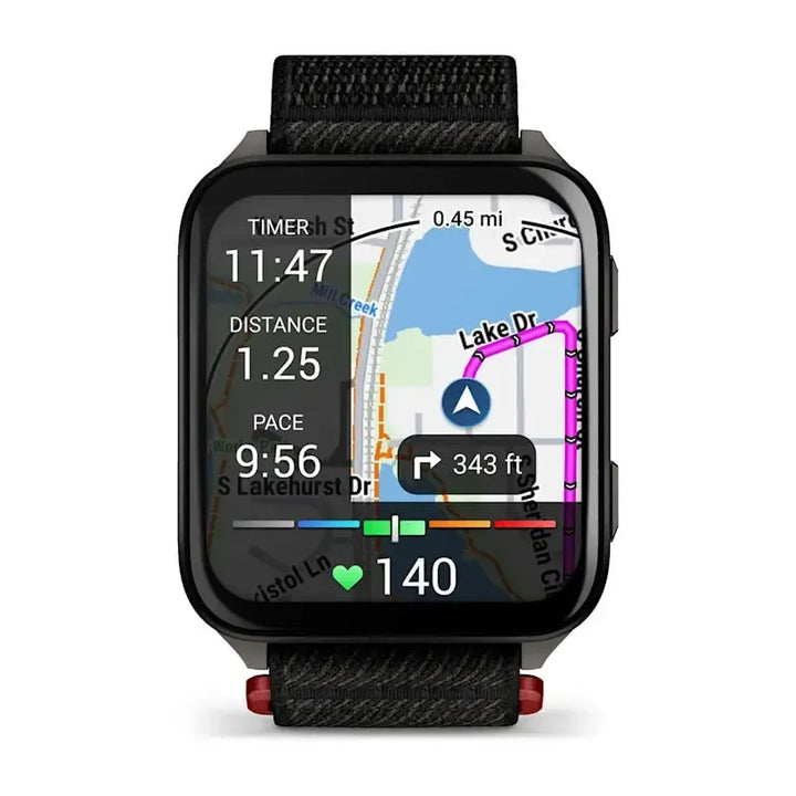 Garmin Venu X1 2-Inch AMOLED Titanium Caseback Fitness Smartwatch