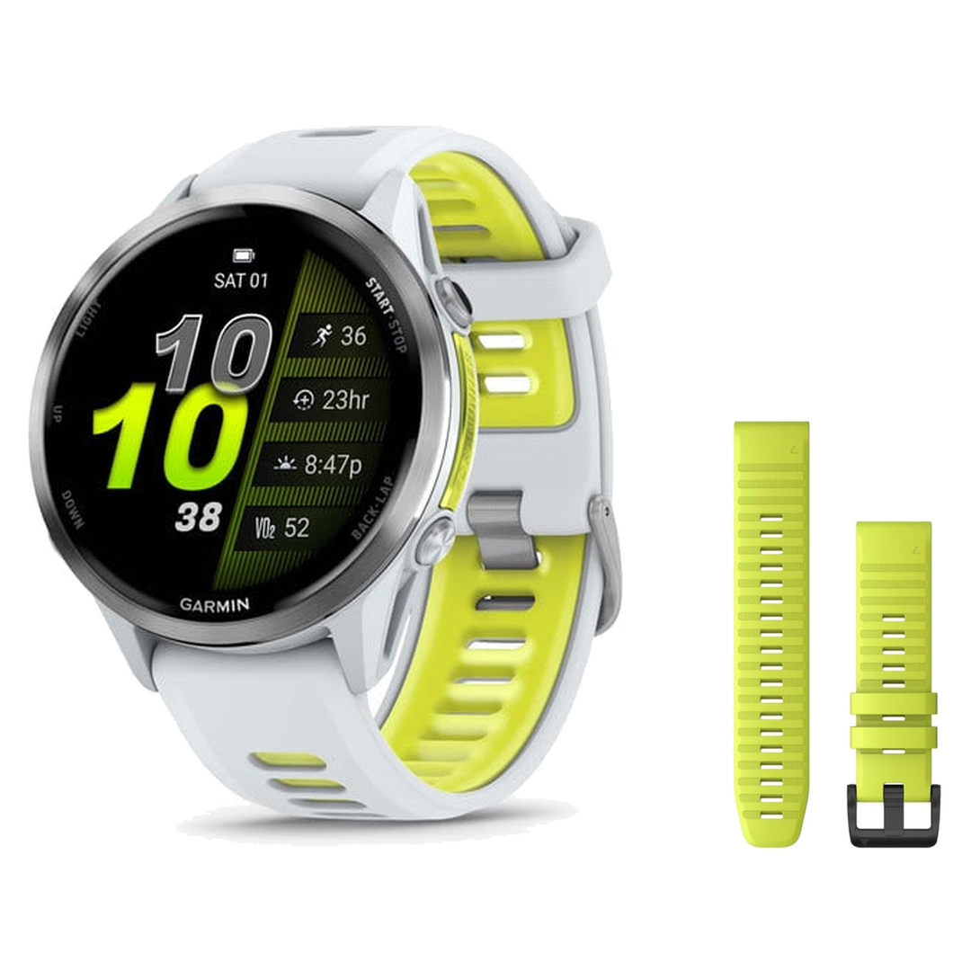 Garmin Forerunner 970 Smartwatch + QuickFit 22 Band Package